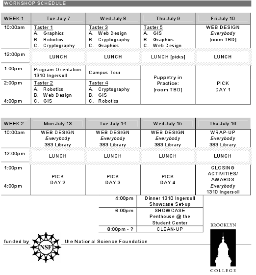 Schedule