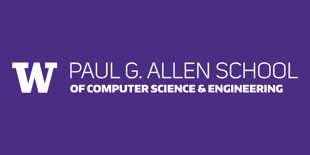 UW Paul G. Allen School of Computer Science & Engineering Logo