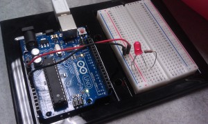 1 LED and Arduino
