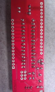 Soldered back of the LCD Screen Kit.